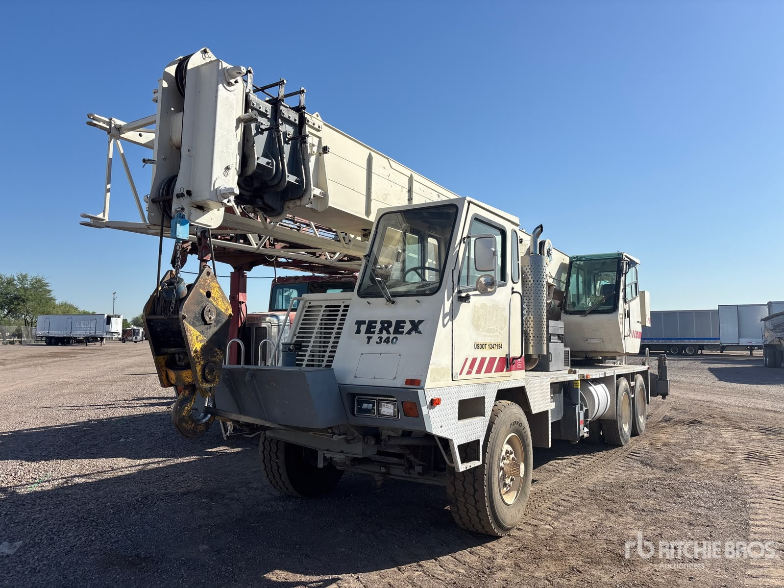 Terex T340 crane / Grúa Terex T340